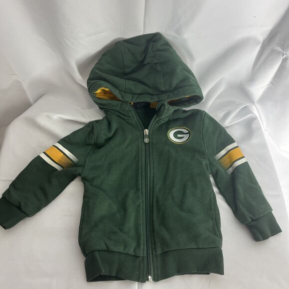 2T Wisconsin, Green Bay 2-in-1 Transforming Full-Zip Hoodie & Soft Plushie - Picture 1 of 9